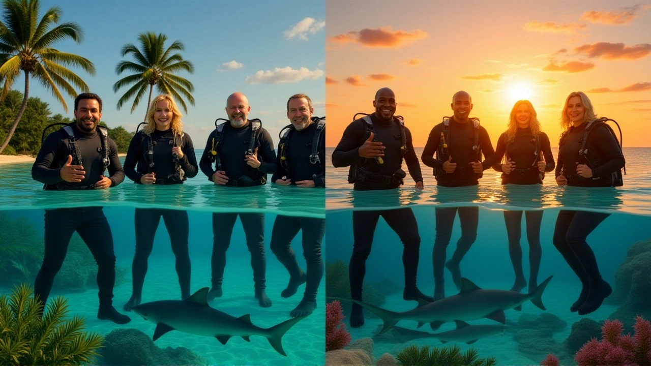 Sir Lenny Henry Takes the Plunge: Shark Dive Challenge on ITV’s New Series